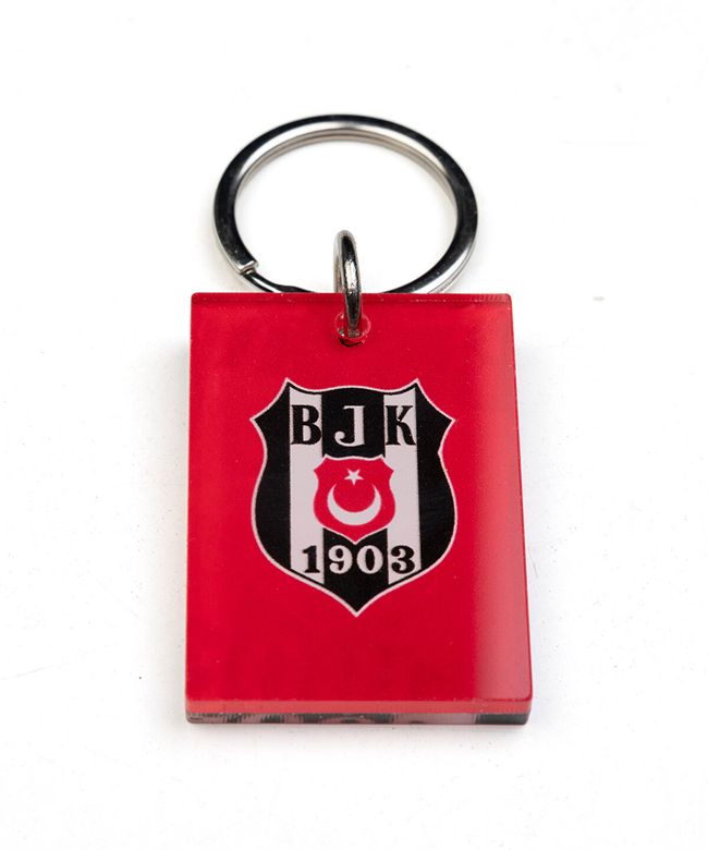 Beşiktaş Pleksi Çubuklu Anahtarlık 07