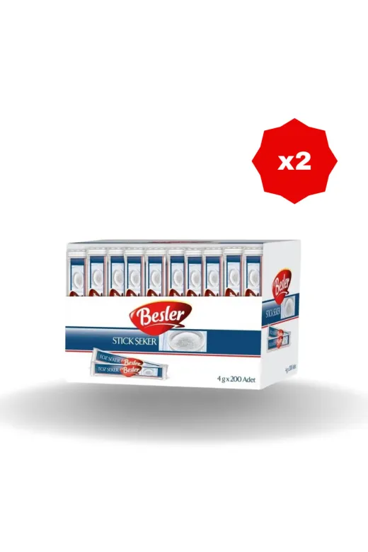 Beşler 8777965541 Besler Stick Şeker 800 Gr X 2 Adet