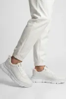 Beyaz Bağcıklı Erkek Sneaker