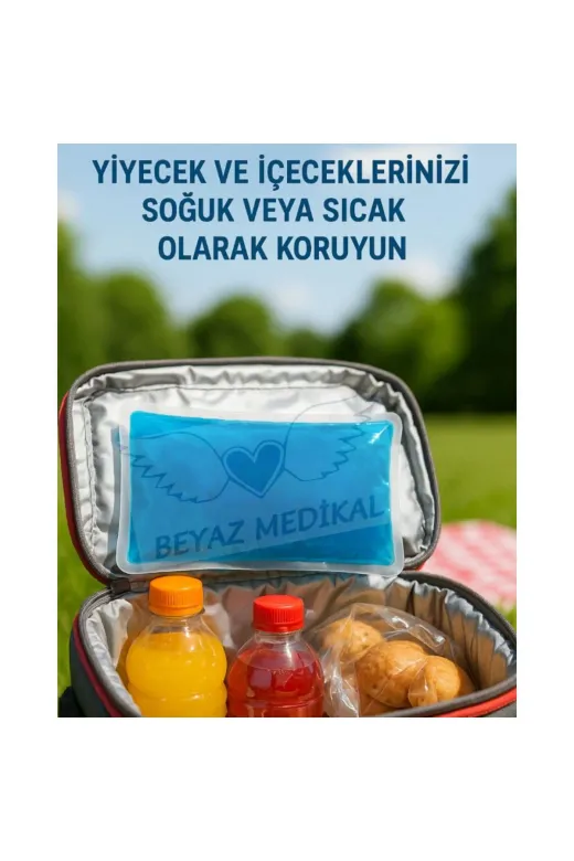 Beyaz Medikal 13X26KOMPRESS-JEL10lu Sıcak Soğuk Kompress Termo Jel 13X26 10 Adet