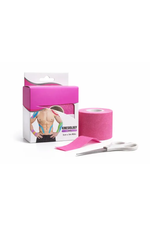 Beyaz Medikal 158fe096-a2a0-4f2b-a031-209a5bfe0da7 Kinezyo Bandı Spor Bandı Diz Omuz Bel İçin Esnek Kinesio Teyp Fizyoterapi Bandı 5Cm X 5M