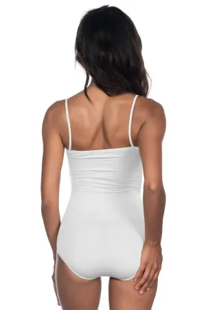 Beyaz MI Emay 1923 Soft İp Askılı Çıtçıtlı Body
