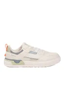 Beyaz Turuncu Bağcıklı Erkek Sneaker