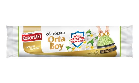 Bezos 132733181 Buzgulü Çöp Torbası Orta