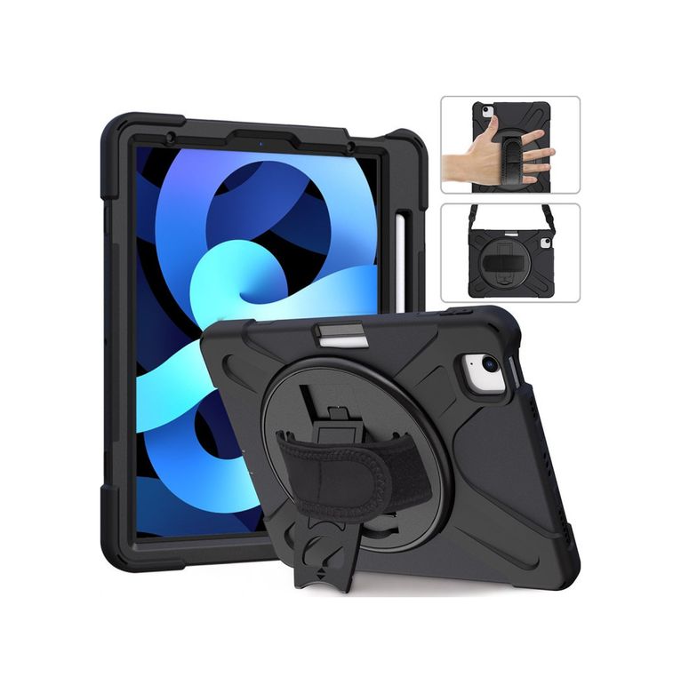 Bezos 8683140604967-BLNC İpad 2022 10.9 10.nesil Kılıf Amazing Tablet Kapak - Siyah Diğer Diğer