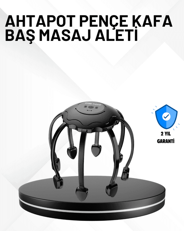 BFS Taşınabilir Kafa Masaj Cihazı Eller Serbest 360° Profesyonel Masaj