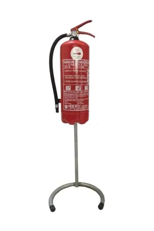 Bilgeden MERT-0004-1R Ayaklı Yangın Söndürme Tüpü Askısı
