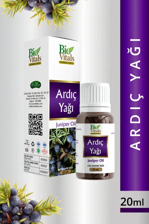 Bio Vitals ARDICYAG01 Ardıç Yağı 20Ml