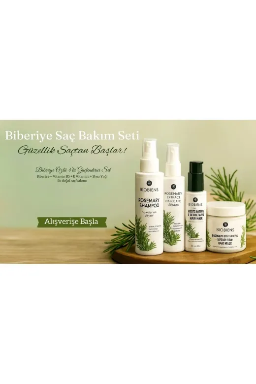 Biobiens P3675S2648 Biberiye Saç Bakım Seti