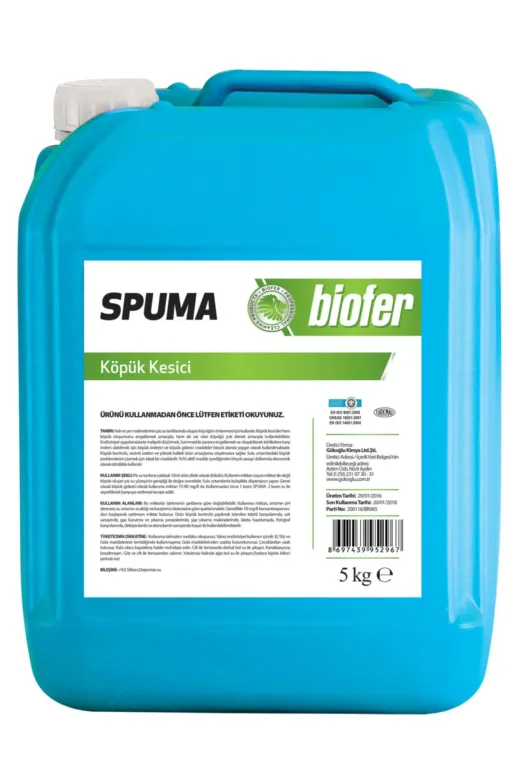 Biofer TYC00306102684 Spumo Köpük Kesici 5 Kg
