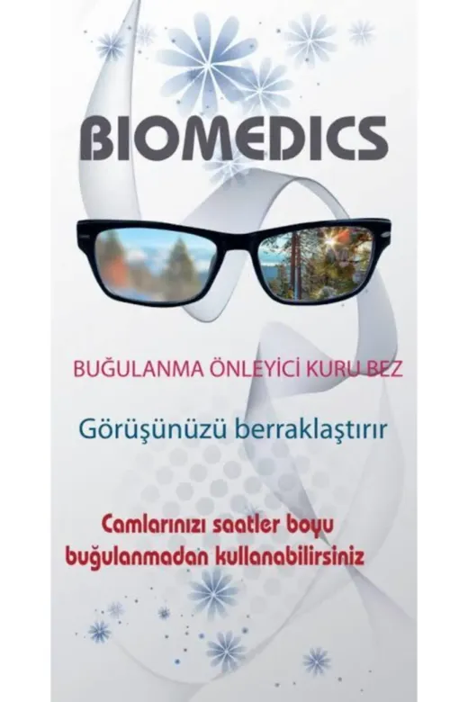 BİOMEDİCS DSOA003 Buğu Önleyici Bez