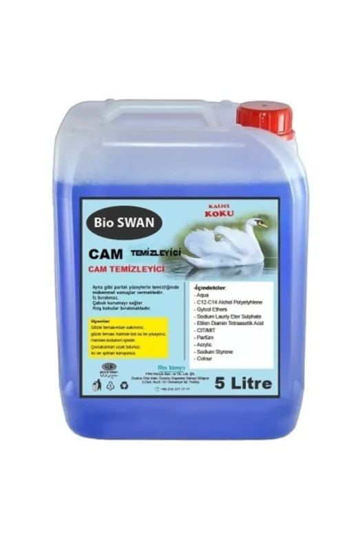 BioSwan OtelBukleti-2721 Cam Temizleyici 5 Lt Cam Temizleyici