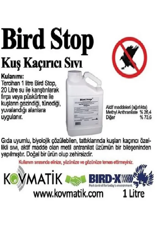 Bird-X B1036 K Bird Stop Kuş Sıvı
