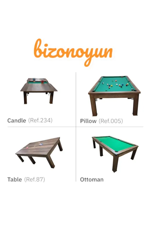 bizon 09734008 8 Feet Amerikan Bilardo Masası