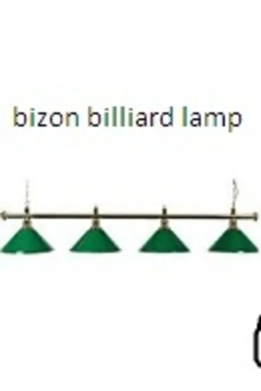 bizon 34760 Bilardo Masası 4Lü Mavi Aydınlatma Seti