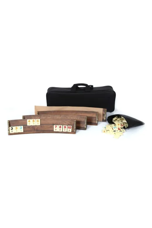 bizon 34903 Lüx Oval Ahşap Okey Takımı