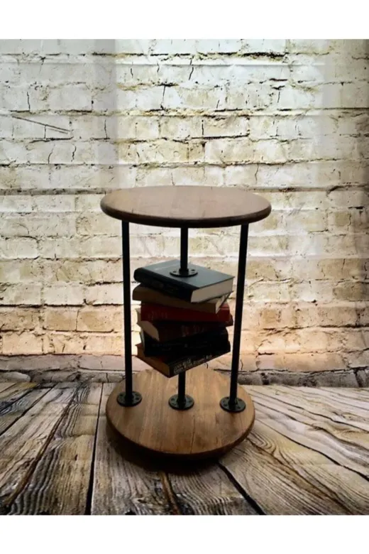 Blbndesign Raf No:246 Dekoratif Borudan Sehpa