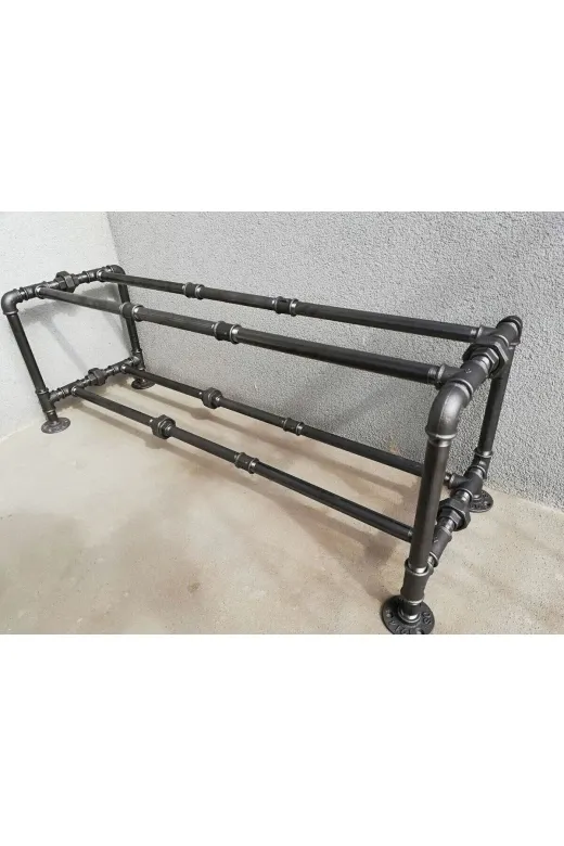 Blbndesign RafNo519 Dekoratif Borudan Ayakkabılık 150 Cm