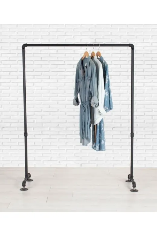 Blbndesign RafNo570 Dekoratif Borudan Askılık 150 Cm