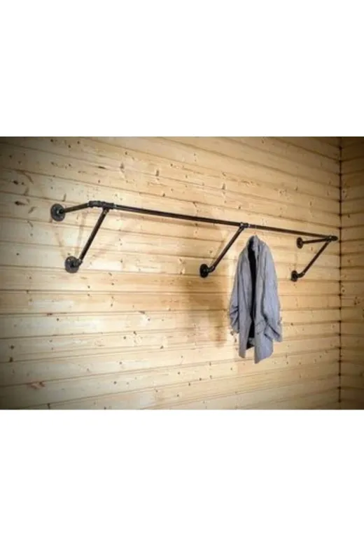 Blbndesign RafNo589 Dekoratif Borudan Askılık 150 Cm