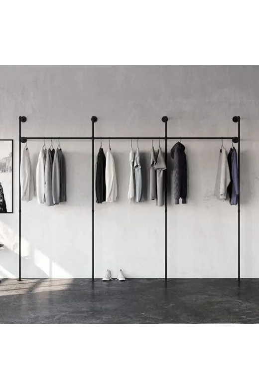 Blbndesign RafNo611 Dekoratif Borudan Askılık 225 Cm