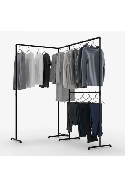 Blbndesign RafNo617 Dekoratif Borudan Askılık 350 Cm