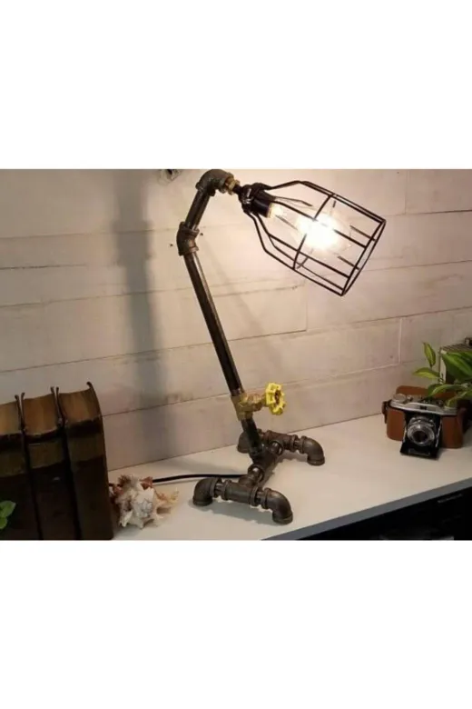 Blbndesign Ürün No:622 Masaüstü Dekoratif Aydınlatma Lambader