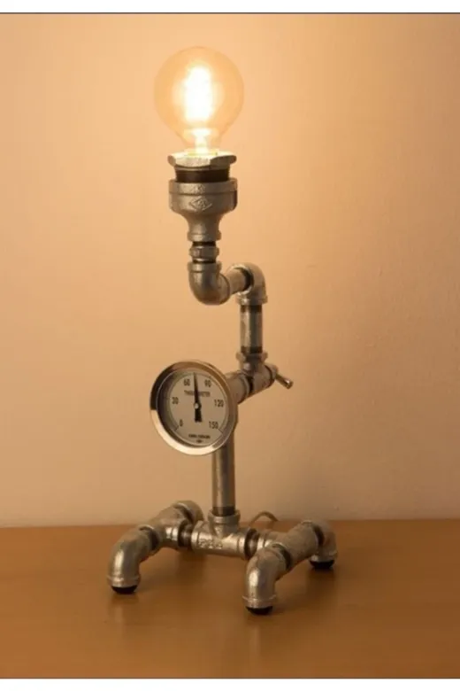 Blbndesign Ürün No:792 Dekoratif Masaüstü Aydınlatma Lambader