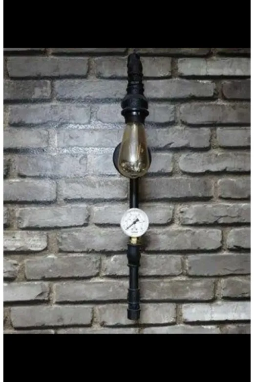 Blbndesign ÜrünNo854 Dekoratif Duvara Borudan Lambader