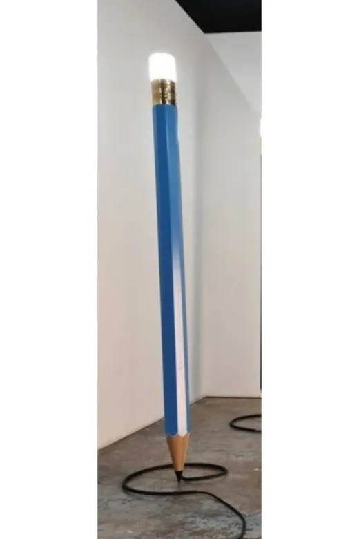 Blbndesign ÜrünNo895 Dekoratif Ahşap Kalem Aydınlatma Lambader