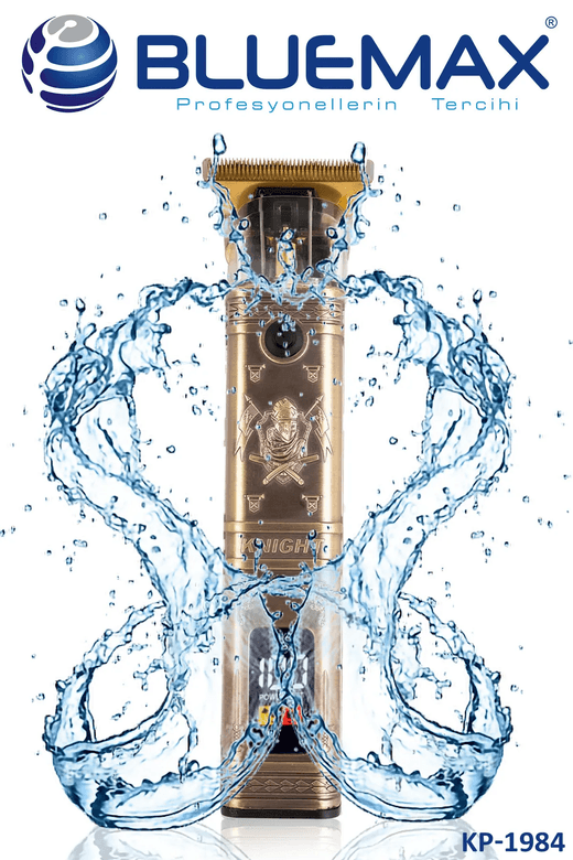 Bluemax Kp-2931 Dijital Lcd Ekran T Bıçak Tıraş Makinesi Epilasyon Öncesi Vücut Sakal Ense Çizim Profosyonel