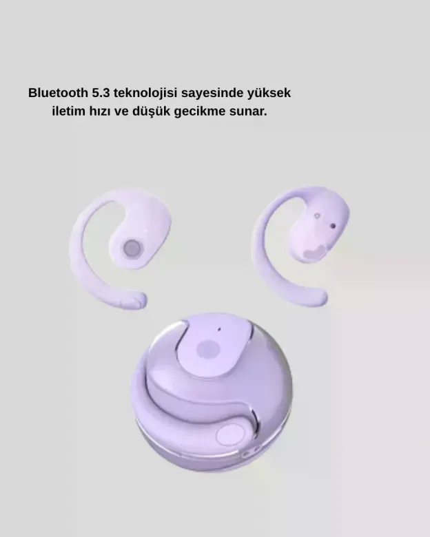 Bluetooth 5.3 S05 Kablosuz Kulaklık IPX4 Spor Uyumlu Suya Dayanıklı Stereo