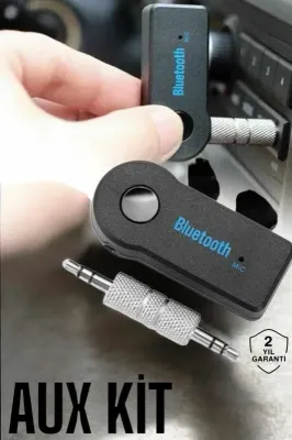 Bluetooth Araç Kiti 8 Saat Çalışma Süresi (kablosuz Model)