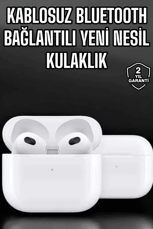 Bluetooth Kulaklık 3.nesil Kablosuz Uzun Pil Ömrü Dokunmatik Kontrol