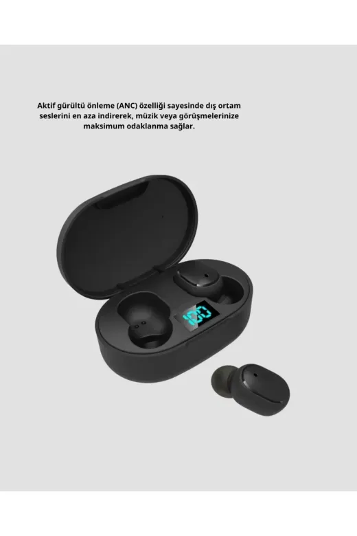 Bluetooth Kulaklık – Gürültü Önleyici, Mikrofonlu, Uzun Pil Ömürlü Kablosuz Kulaklık
