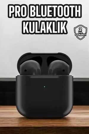 Bluetooth Kulaklık Yeni Nesil Pro Sensörlü Mikrofon Çağrı Cevaplama