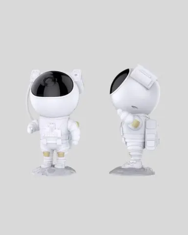 Bluetooth Müzikli Astronot Projeksiyon Lambası Uzaktan Kumandalı