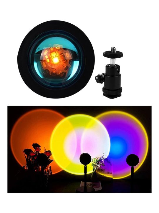 BLV 6 Blic Blv-6 Sunset Youtuber Tiktok Çekim Telefon Tutucu Renkli Ring Lıght Makyaj Işığı