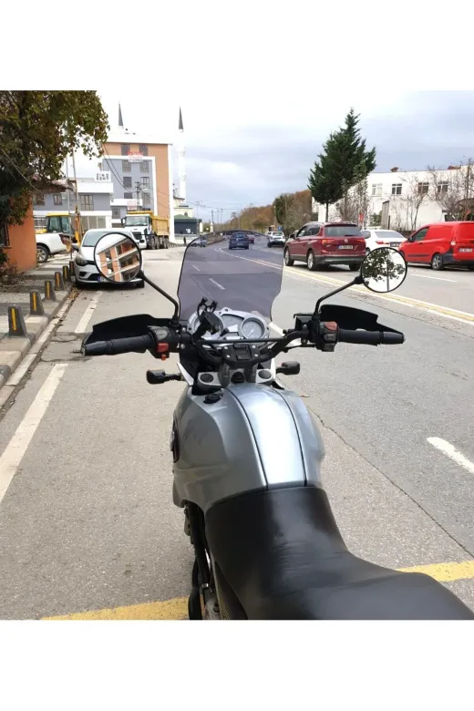 Bmw F 650 GS Ön Cam 2004-2007 Model 45cm Füme Renkli 4mm