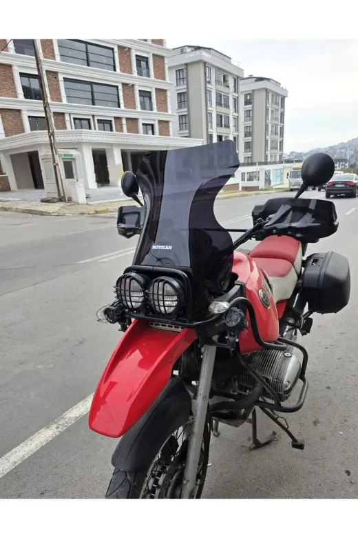 Bmw R 1100 GS Ön Cam 1993-1999 Model 58cm Siyah Renkli 4mm