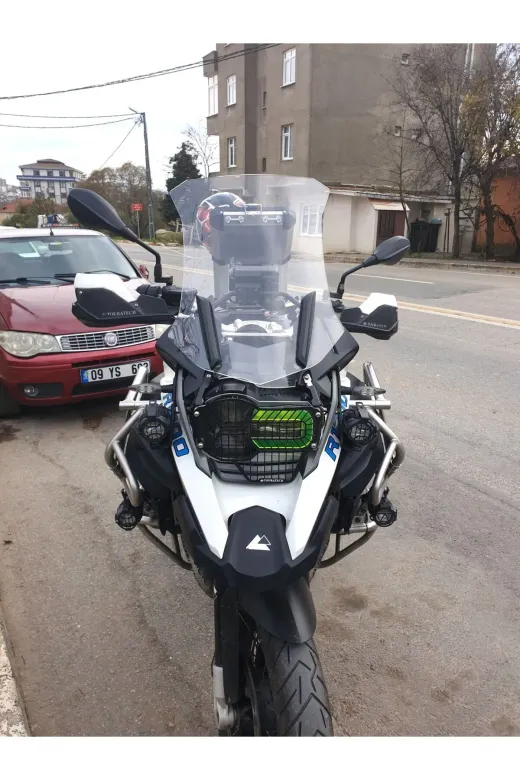 Bmw R 1200-1250 GS Ön Cam 2013-2024 Model 52cm Şeffaf Renkli 4mm UZUN