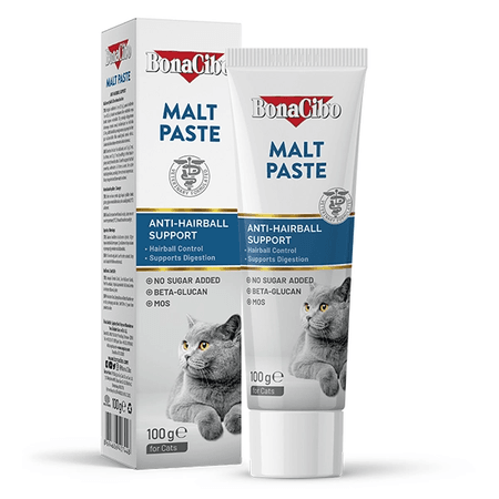 BonaCibo ked2150446840 Malt Paste Yetişkin Kediler Için Tüy Yumağı Oluşumunu Önleyici Malt Macun 100 Gr. X 3 Adet