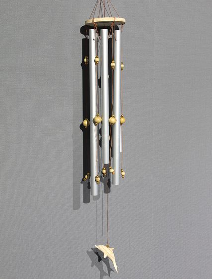 Boncuklu Metal Rüzgar Çanı Model 1