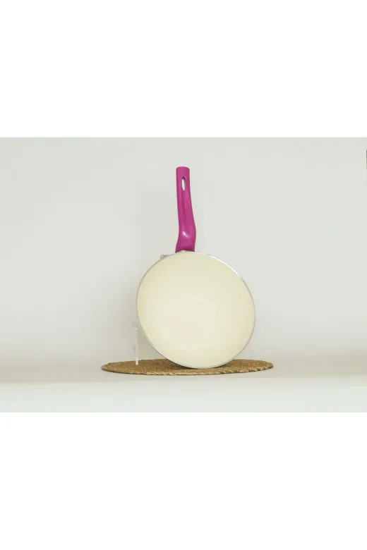 Bonera 472.0052 24 Cm Fuşya Wok Tava