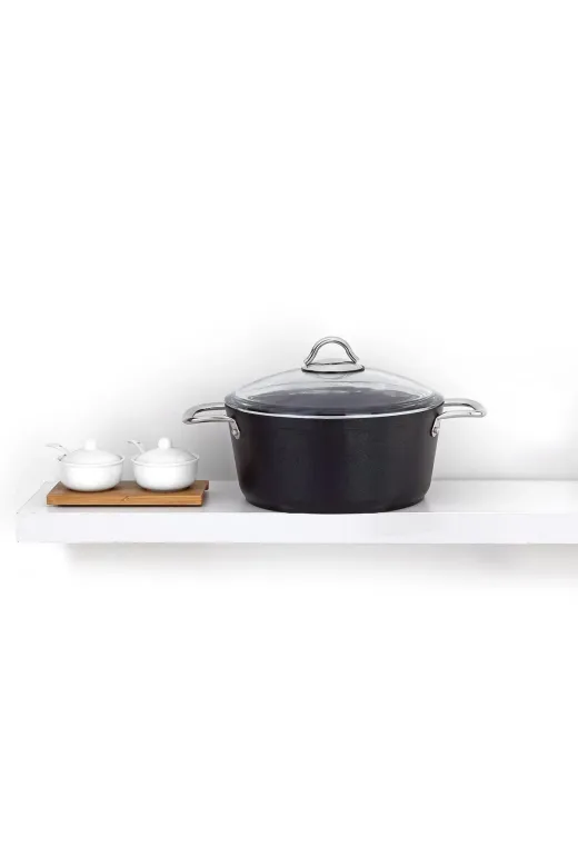 Bonera PRO1026 Pro-Plus 26 Cm Tencere Titanyum