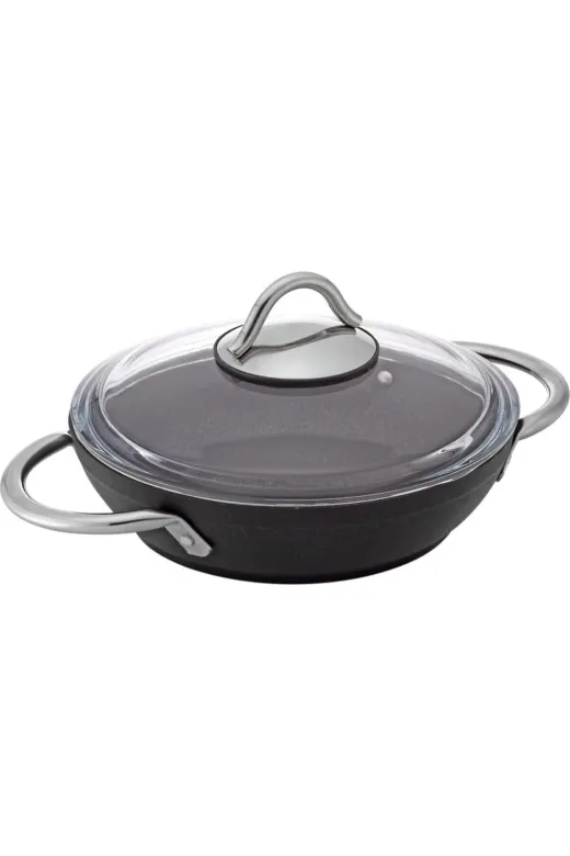Bonera PRO1081 Pro - Plus 18 Cm Kapakli Sahan Titanyum - Pro 1081