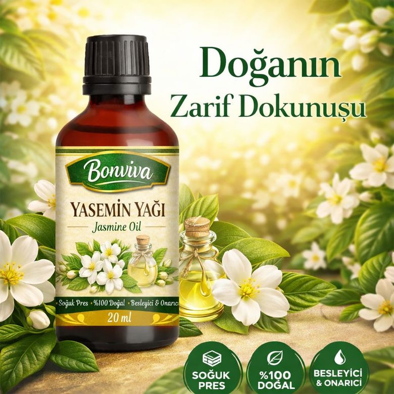 BONVİVA Saf Yasemin Yağı 20 ml