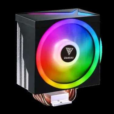 BOREAS M1-610, LED Lights, 120mm, CPU  Kule Tipi Hava Soğutma (AMD AM4-AM5 ve INTEL Tüm işlemciler ile uyumlu)