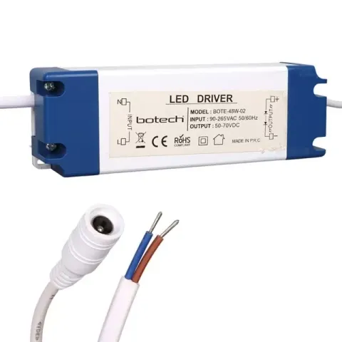 Botech 60x60 Panel Led Driver Adaptörü (50v-70v Dc) Bote-48w-01