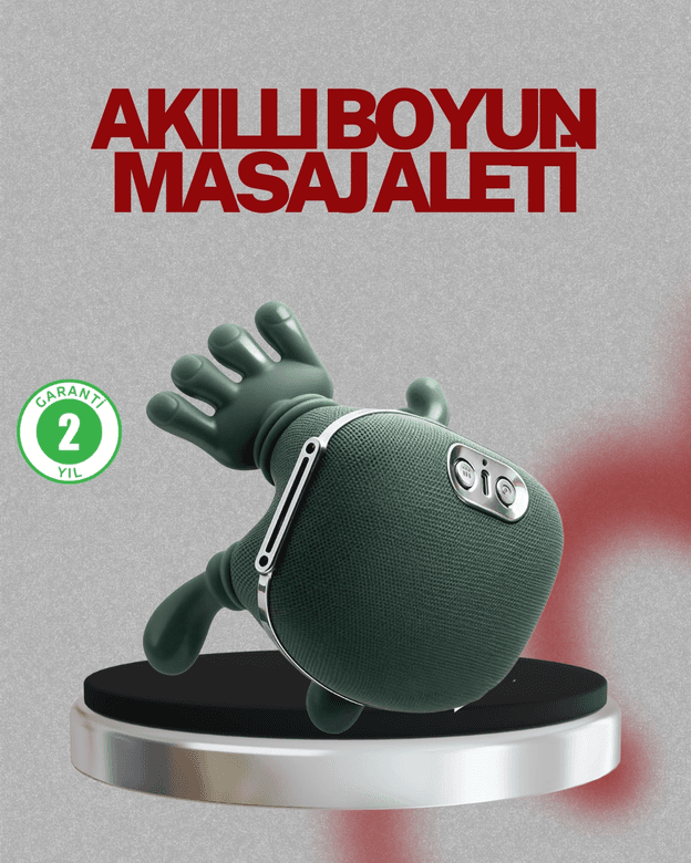 Boyun ve Omuz Gerginliği Giderici Masaj Cihazı